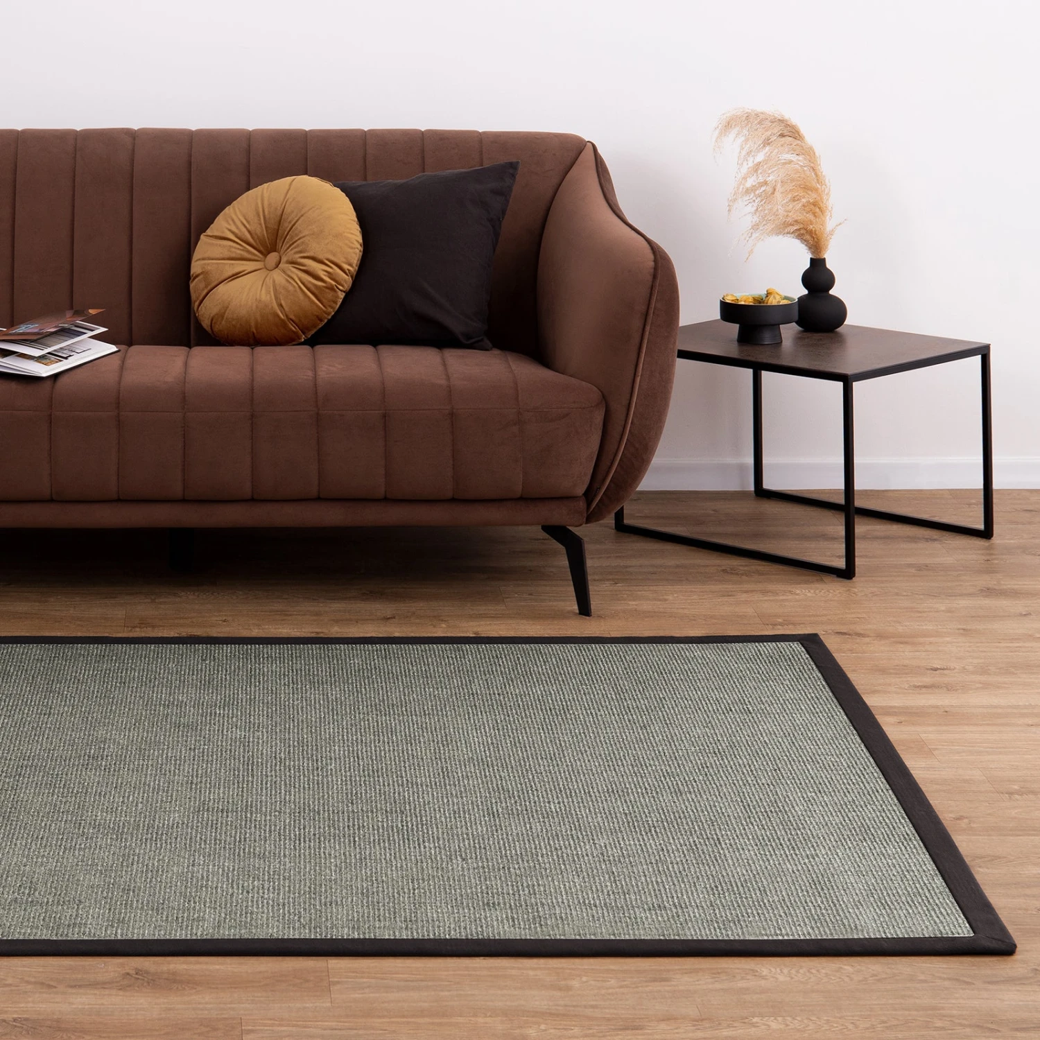 Sisal-Teppich Amazonas | Mit Breiter Bordüre | Für Alle Wohnbereiche 9 Sisal-Teppich Amazonas | Mit Breiter Bordüre | Für Alle Wohnbereiche – Bild 7