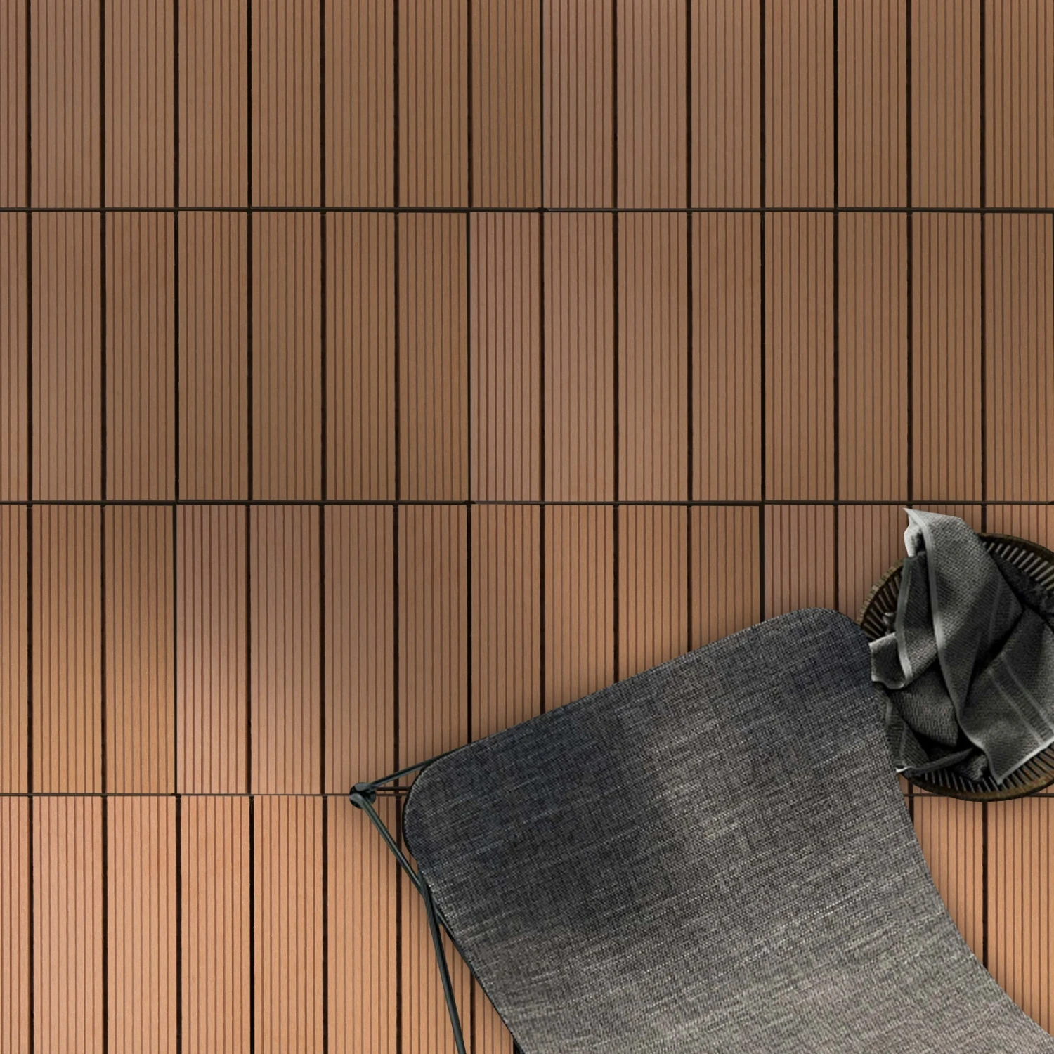 Klickfliesen | WPC | Royal | Hellbraun | 30 X 30 Cm 11 Klickfliesen | WPC | Royal | Hellbraun | 30 X 30 Cm – Bild 9