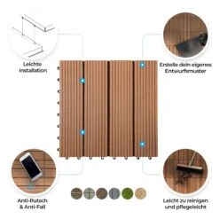 Klickfliesen | WPC | Royal | Hellbraun | 30 X 30 Cm 16 Klickfliesen | WPC | Royal | Hellbraun | 30 X 30 Cm -Floordirekt 28885 Klickfliesen WPC Royal Hellbraun Infografik 05 1600x1600 5d7d24ed e46d 4251 a58f 40927dcd83df