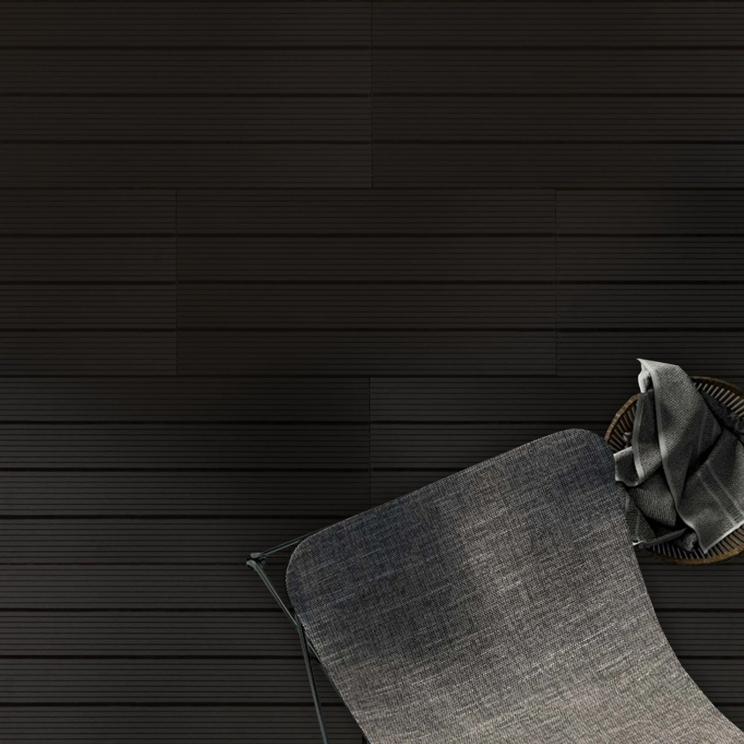 Klickfliesen | WPC-Terrassendielen | Royal | Anthrazit | 30 X 60 Cm 10 Klickfliesen | WPC-Terrassendielen | Royal | Anthrazit | 30 X 60 Cm – Bild 8