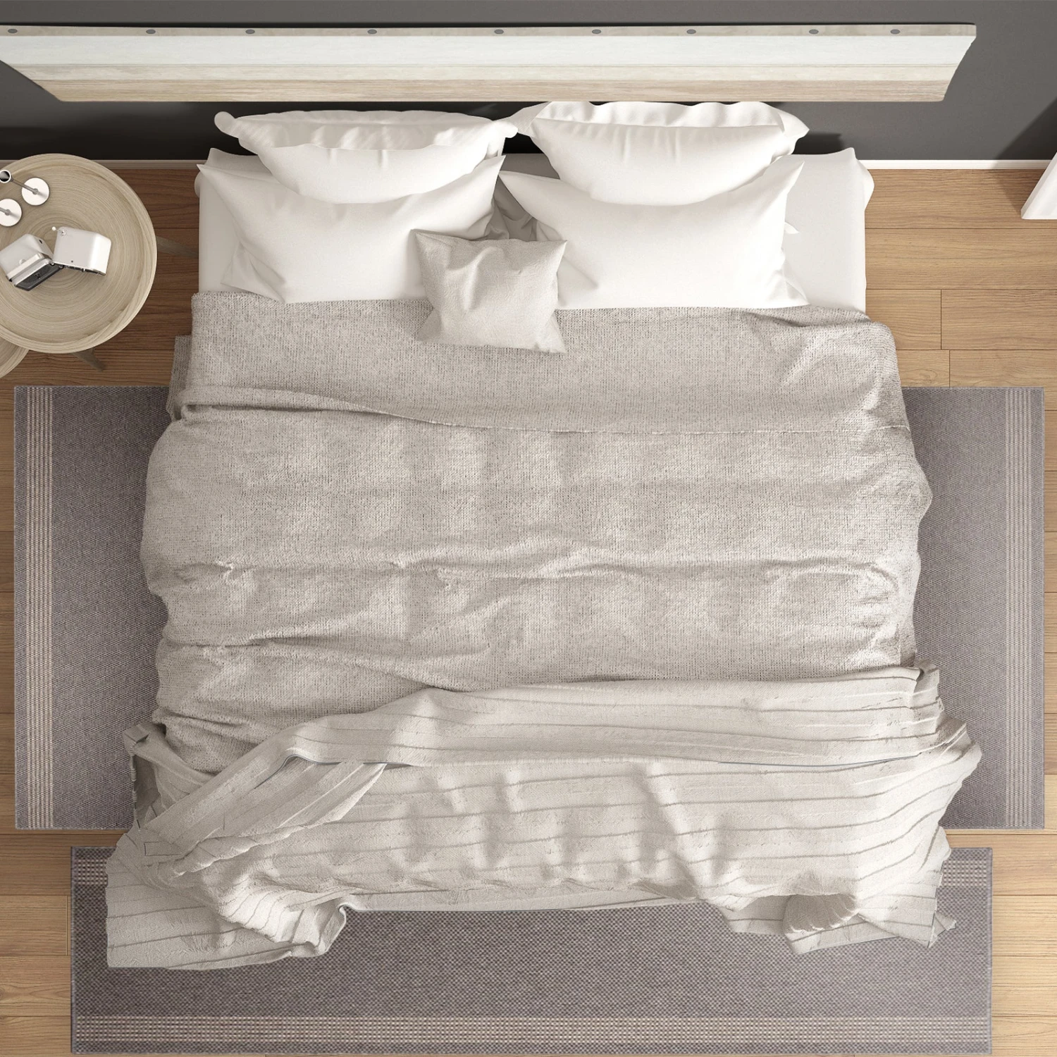 Bettumrandung | Natura | Sisal-Optik | 3-teilig | Schalldämmend 20 Bettumrandung | Natura | Sisal-Optik | 3-teilig | Schalldämmend – Bild 18