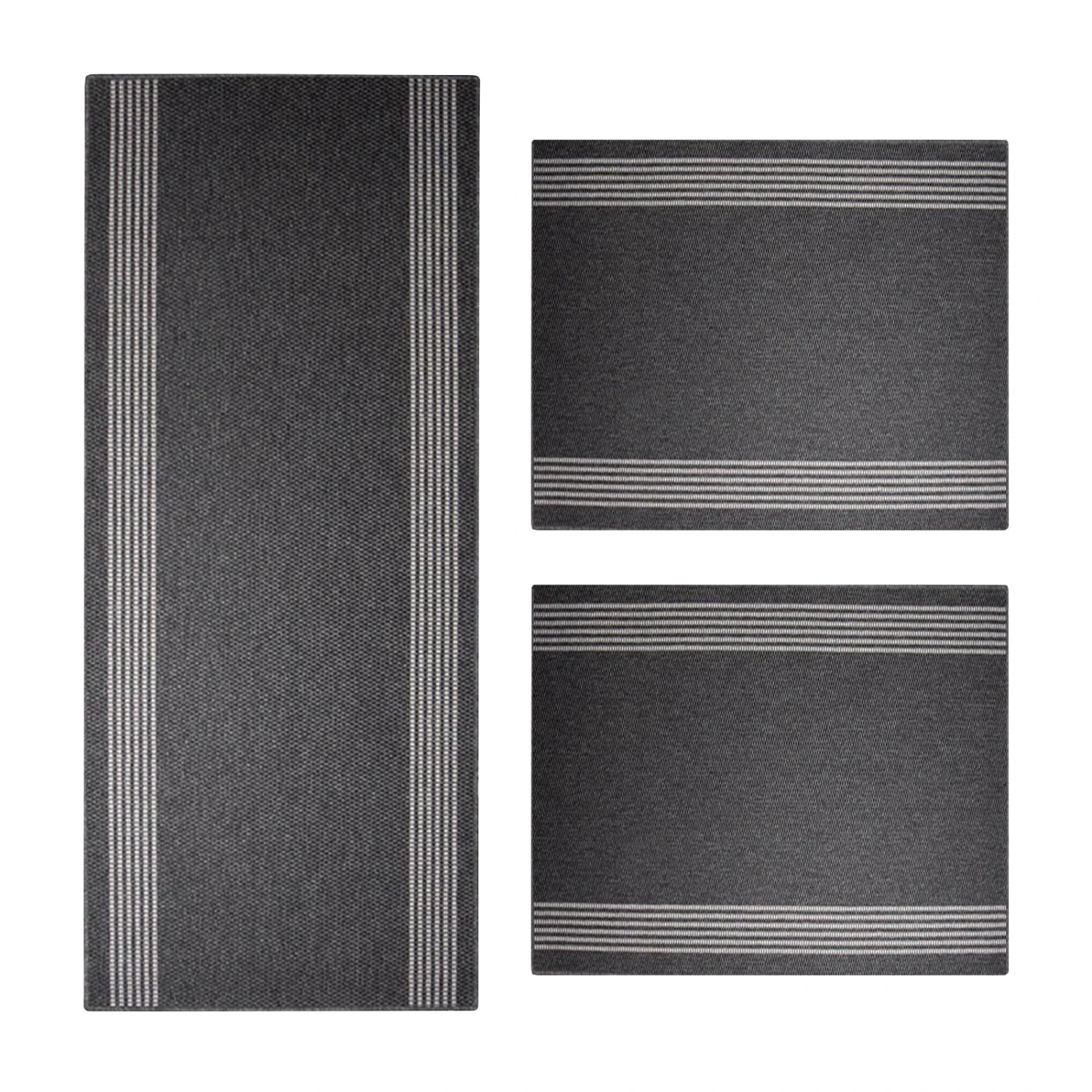 Bettumrandung | Natura | Sisal-Optik | 3-teilig | Schalldämmend 4 Bettumrandung | Natura | Sisal-Optik | 3-teilig | Schalldämmend – Bild 2