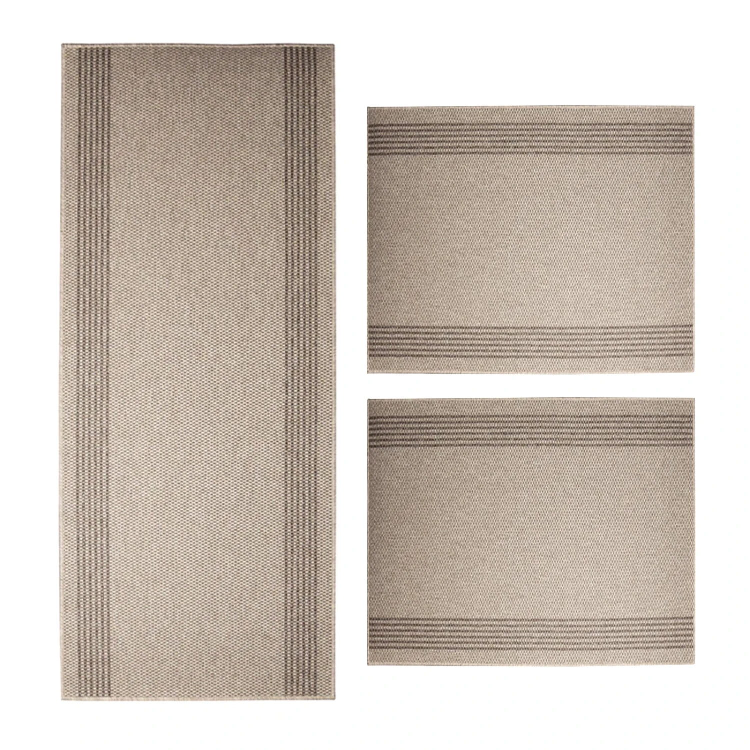 Bettumrandung | Natura | Sisal-Optik | 3-teilig | Schalldämmend 7 Bettumrandung | Natura | Sisal-Optik | 3-teilig | Schalldämmend – Bild 5