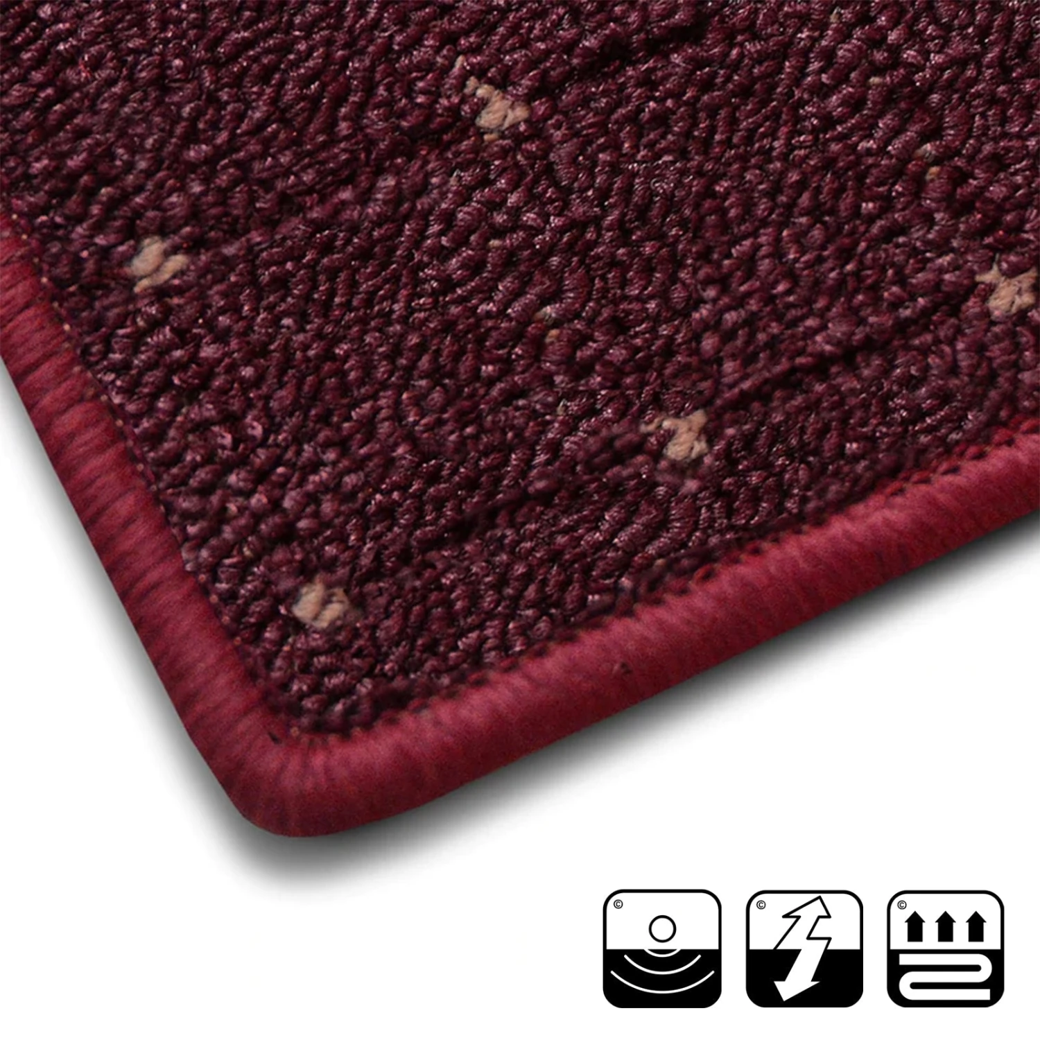 Bettumrandung | Rapido | 3-teiliges Set Aus Polypropylen | Schalldämmend 5 Bettumrandung | Rapido | 3-teiliges Set Aus Polypropylen | Schalldämmend – Bild 3