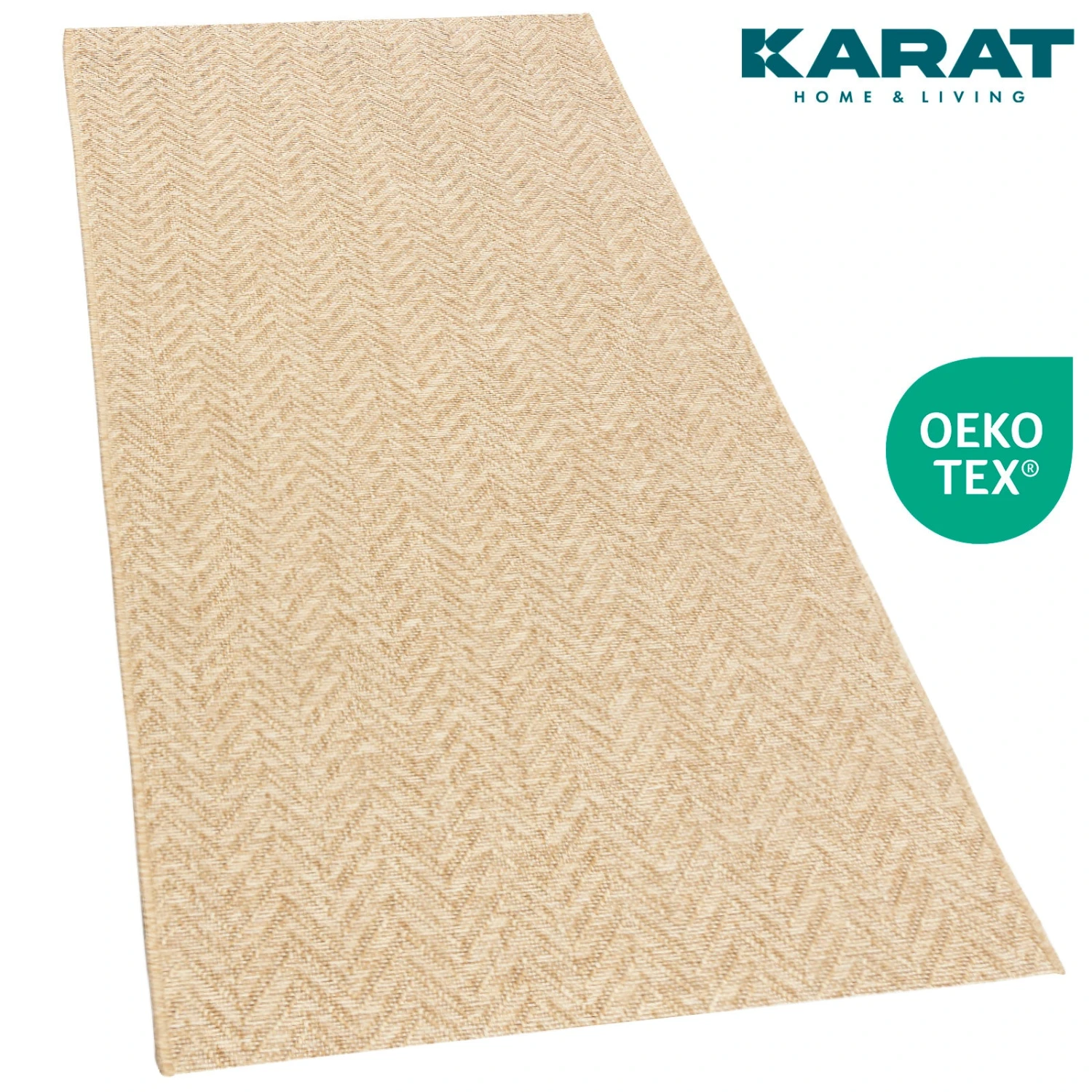 Karat Wohnteppich | Cheron | 2 Farben | Bodenbelag Für Flur & Wohnraum 4 Karat Wohnteppich | Cheron | 2 Farben | Bodenbelag Für Flur & Wohnraum – Bild 2