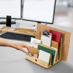 PIETVOSS Brieforganisationshilfe Aus Bambus | Schreibtischablage & Organizer | Mit 5 Fächern 9 PIETVOSS Brieforganisationshilfe Aus Bambus | Schreibtischablage & Organizer | Mit 5 Fächern -Floordirekt 2 4 c8cf03c8 31ed 45b5 bd6d 167ee1f97f4c