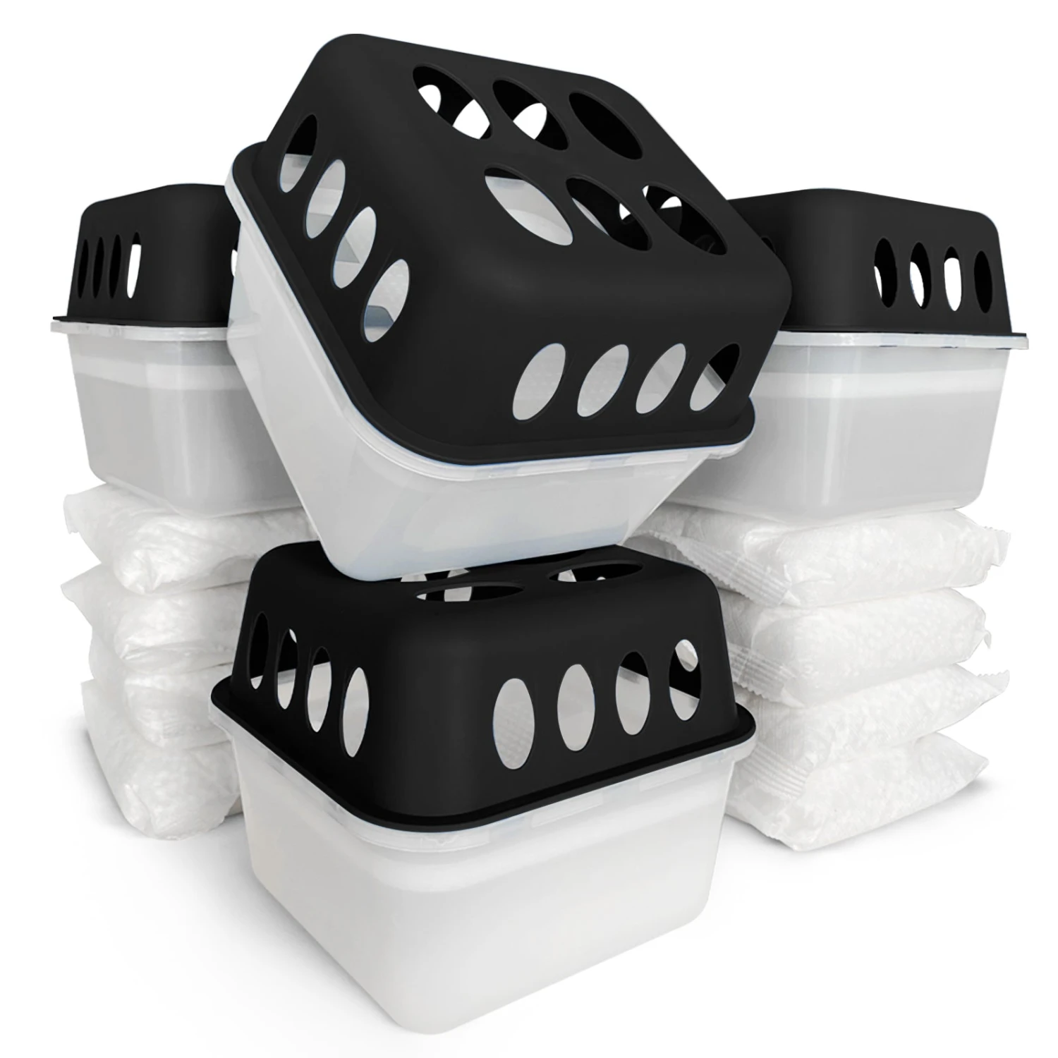 4er-SET Luftentfeuchter | Raumentfeuchter In 6 Farben Und 2 Designs | Nachfüllbar & Wiederverwendbar 4 4er-SET Luftentfeuchter | Raumentfeuchter In 6 Farben Und 2 Designs | Nachfüllbar & Wiederverwendbar – Bild 2