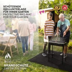 BBQ-Matte Dalton | Grillschutzmatte | Outdoor Matten Für Den Grill | Schwer Entflammbar 15 BBQ-Matte Dalton | Grillschutzmatte | Outdoor Matten Für Den Grill | Schwer Entflammbar -Floordirekt 3.Garden GrillSchusmatte