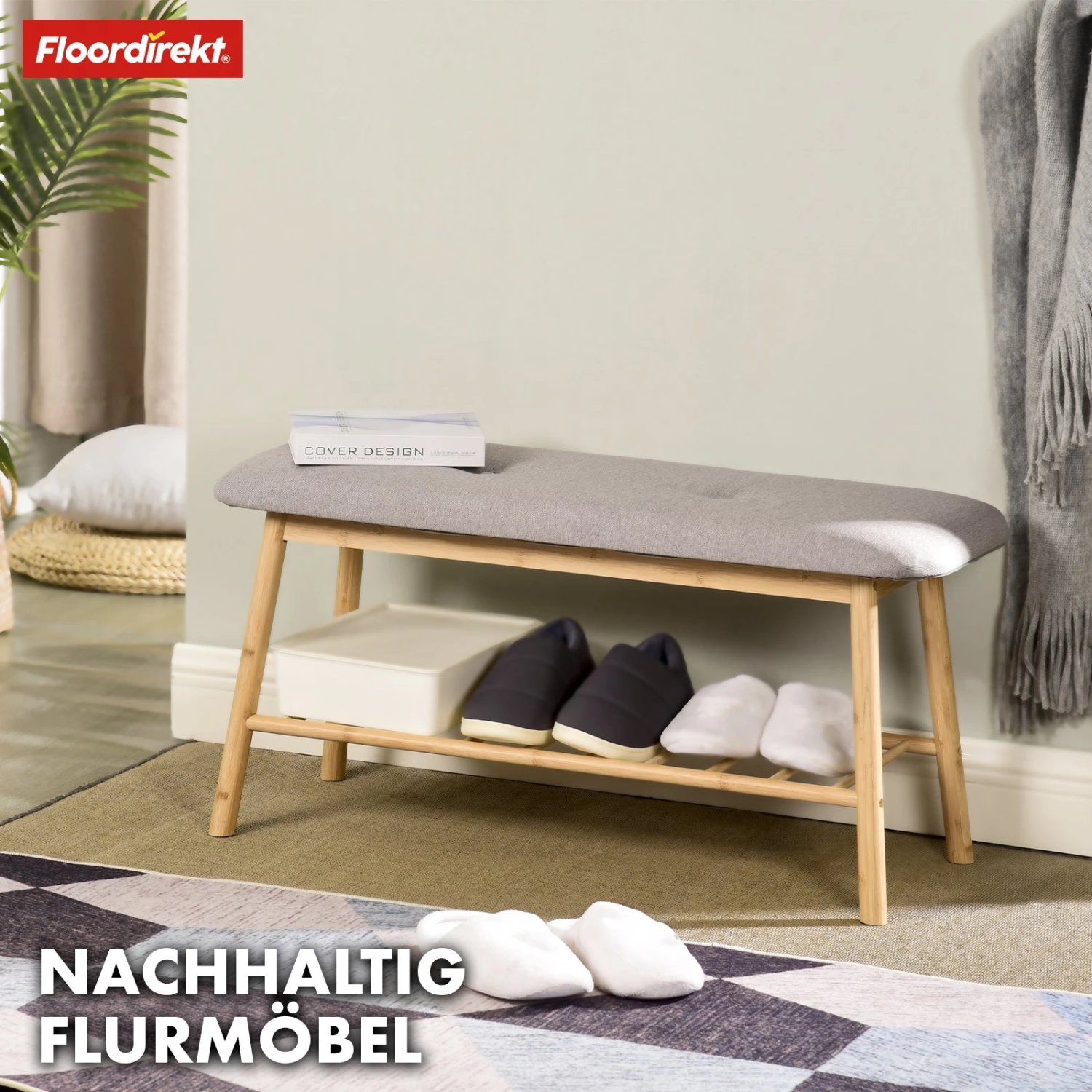 Bambus-Sitzbank | Montana | Praktisches Schuhregal Mit Stauraum Und Sitzkomfort 8 Bambus-Sitzbank | Montana | Praktisches Schuhregal Mit Stauraum Und Sitzkomfort – Bild 6