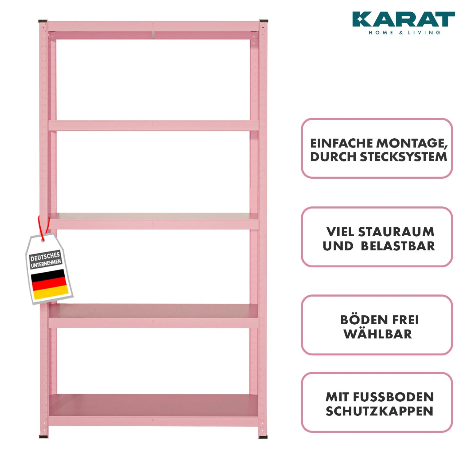 Buntregal Kleur | Pastellfarben | Modernes Wohnregal 6 Buntregal Kleur | Pastellfarben | Modernes Wohnregal – Bild 4