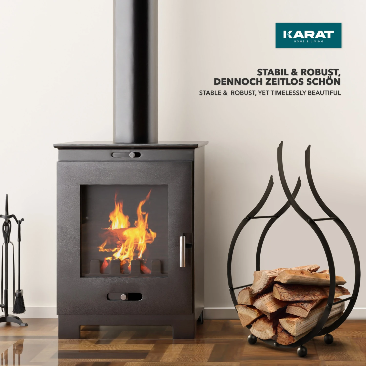 Kaminholzregal | Rhodos | 53 X 19 X 78 Cm 5 Kaminholzregal | Rhodos | 53 X 19 X 78 Cm – Bild 3