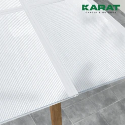 Verbinder Doppelstegplatten | H-Profil | 121 Cm Länge 11 Verbinder Doppelstegplatten | H-Profil | 121 Cm Länge -Floordirekt 5.Verbinder