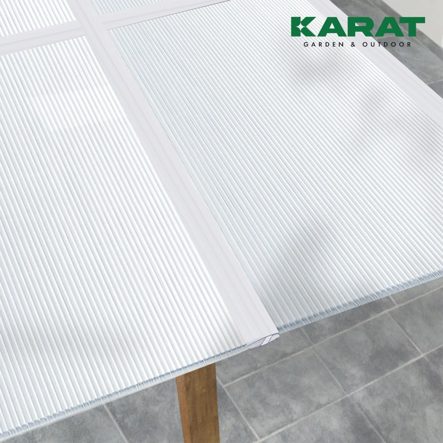 Verbinder Doppelstegplatten | H-Profil | 121 Cm Länge 7 Verbinder Doppelstegplatten | H-Profil | 121 Cm Länge – Bild 5