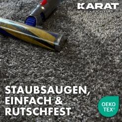 Flokati-Teppich | Elite | Gemütlicher & Flauschiger Wohnteppich | Viele Farben & Größen 26 Flokati-Teppich | Elite | Gemütlicher & Flauschiger Wohnteppich | Viele Farben & Größen -Floordirekt 5FlokatiWohnteppich DunkelGrau Staubsaugen