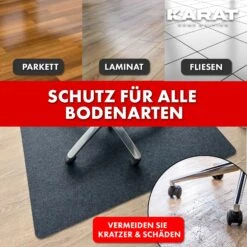 Bodenschutzmatte Viking | Bürostuhlunterlage Aus Polyester | Für Hartböden 26 Bodenschutzmatte Viking | Bürostuhlunterlage Aus Polyester | Für Hartböden -Floordirekt 5NeuBodenschutzmatte 7.universal