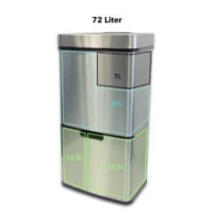 Mülleimer Dirk | Bewegungssensor Für Hygienisches Öffnen | Abfalleimer Aus Edelstahl 15 Mülleimer Dirk | Bewegungssensor Für Hygienisches Öffnen | Abfalleimer Aus Edelstahl -Floordirekt 5 2 d9f797be 8f70 419c ab48 5338a2b37766