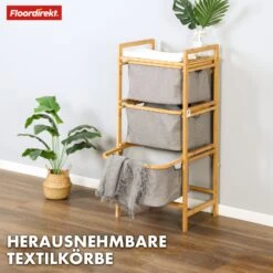Bambus Wäschekorb | Missouri | Stilvoller, Nachhaltiger Wäschesortierer Mit 3 Fächern 15 Bambus Wäschekorb | Missouri | Stilvoller, Nachhaltiger Wäschesortierer Mit 3 Fächern -Floordirekt 6 24MissouriBambusWaeschesortierer 3.Missouri