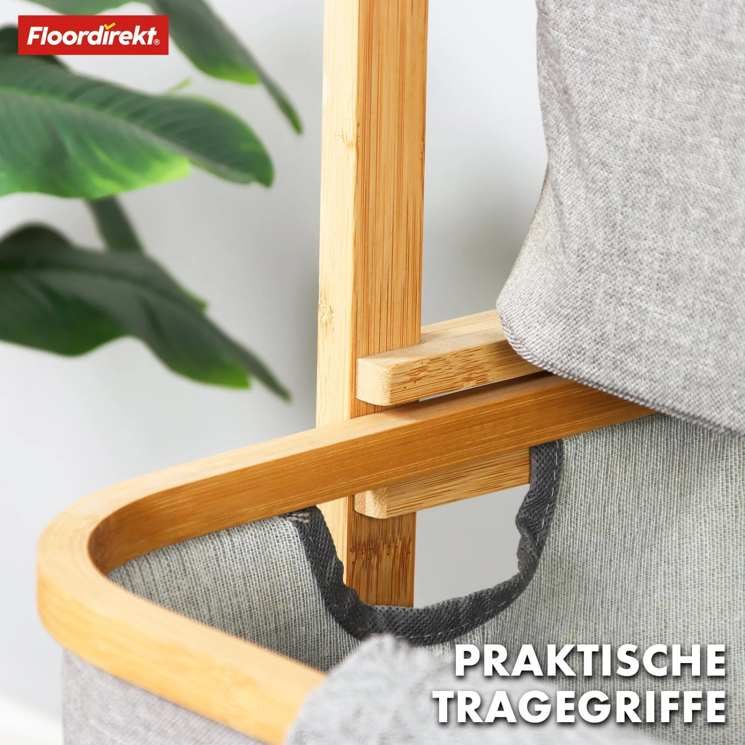 Bambus Wäschekorb | Missouri | Stilvoller, Nachhaltiger Wäschesortierer Mit 3 Fächern 6 Bambus Wäschekorb | Missouri | Stilvoller, Nachhaltiger Wäschesortierer Mit 3 Fächern – Bild 4