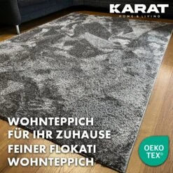 Flokati-Teppich | Elite | Gemütlicher & Flauschiger Wohnteppich | Viele Farben & Größen 27 Flokati-Teppich | Elite | Gemütlicher & Flauschiger Wohnteppich | Viele Farben & Größen -Floordirekt 6FlokatiWohnteppich DunkelGrau Wohnteppich