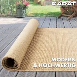 Karat Wohnteppich | Ella | 2 Farben | Bodenbelag Für Flur & Wohnraum 25 Karat Wohnteppich | Ella | 2 Farben | Bodenbelag Für Flur & Wohnraum -Floordirekt 6Outdoortepich karat EllaBeigerollperspective c8abb259 b1b0 4114 b024 fd2c3ad929ec