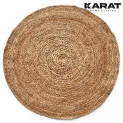 Jute-Teppich | Rund | Handgewebt | Aus Naturfasern | In Verschiedenen Ausführungen 29 Jute-Teppich | Rund | Handgewebt | Aus Naturfasern | In Verschiedenen Ausführungen -Floordirekt 6SisalTepiche Rund1.Surat Mainimage