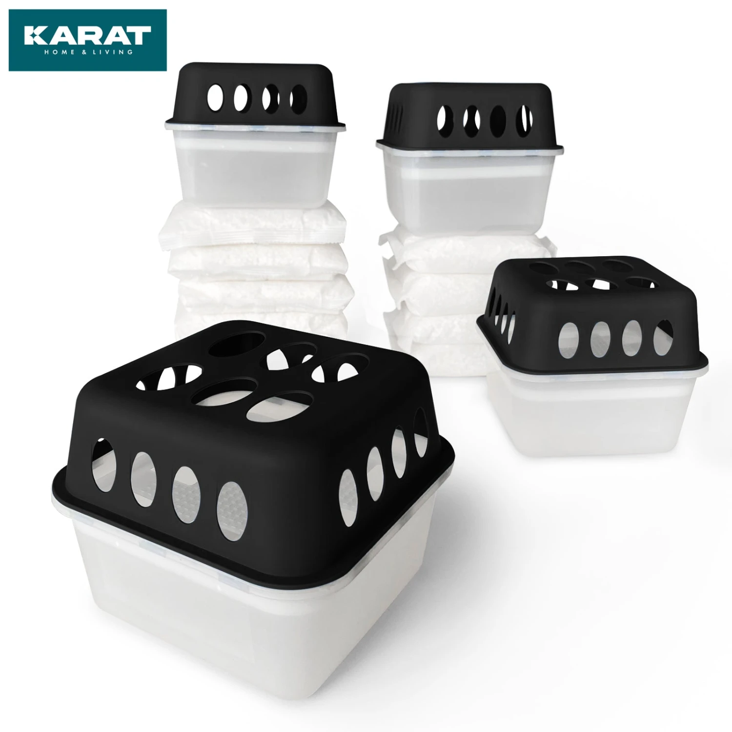 4er-SET Luftentfeuchter | Raumentfeuchter In 6 Farben Und 2 Designs | Nachfüllbar & Wiederverwendbar 8 4er-SET Luftentfeuchter | Raumentfeuchter In 6 Farben Und 2 Designs | Nachfüllbar & Wiederverwendbar – Bild 6