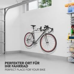 Fahrradhalterung Bernie | Zur Wandmontage | Klappbar | Indoor 15 Fahrradhalterung Bernie | Zur Wandmontage | Klappbar | Indoor -Floordirekt 7.GarageWallHook HS TO17C