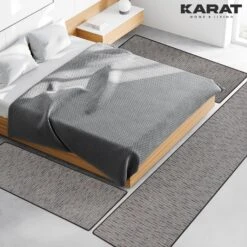 Bettumrandung | Geneva | 3-teiliges Set | Verschiedene Farben Und Größen 27 Bettumrandung | Geneva | 3-teiliges Set | Verschiedene Farben Und Größen -Floordirekt 7.Geneva Bettumrandung Anthrazite Lifestyle2