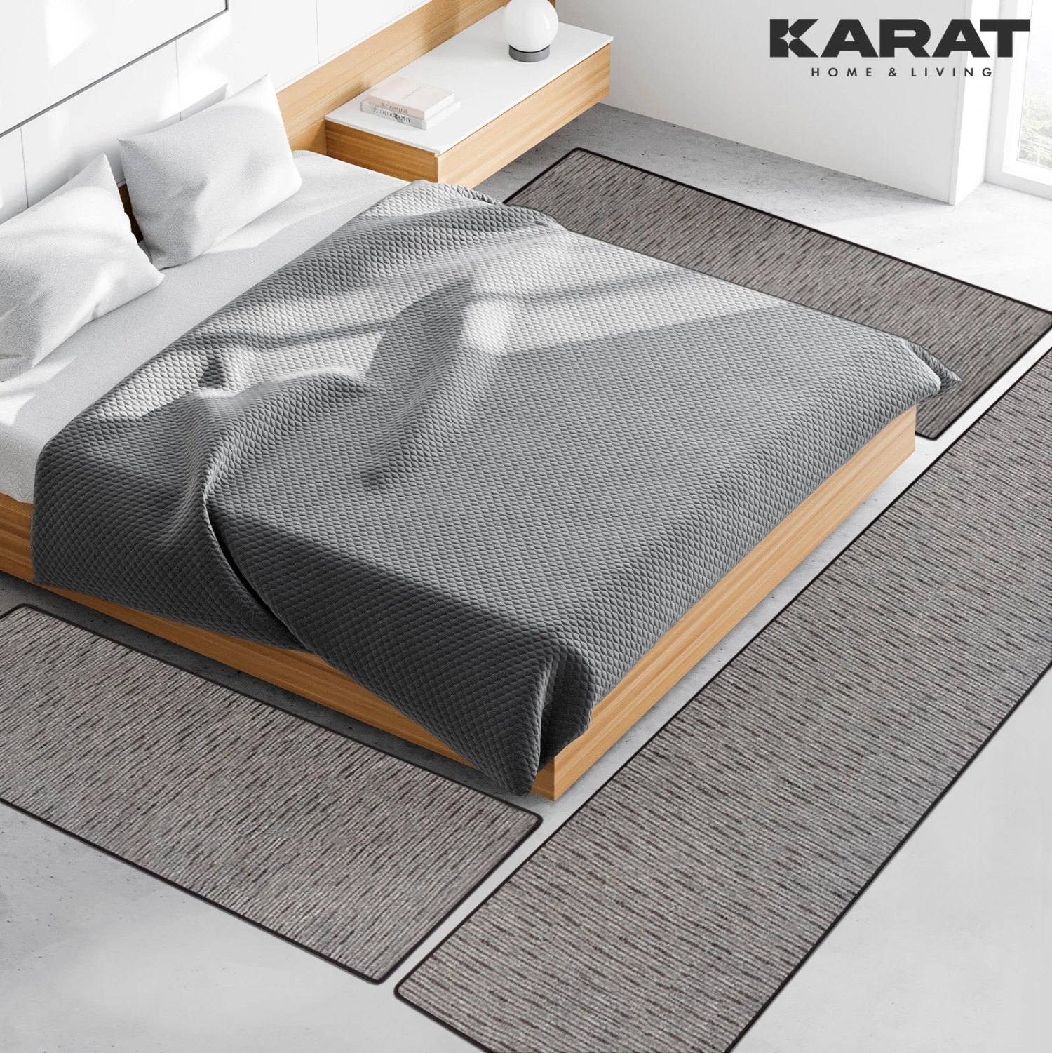 Bettumrandung | Geneva | 3-teiliges Set | Verschiedene Farben Und Größen 8 Bettumrandung | Geneva | 3-teiliges Set | Verschiedene Farben Und Größen – Bild 6