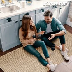 Karat Wohnteppich | Tiffany | 2 Farben | Bodenbelag Für Flur & Wohnraum 26 Karat Wohnteppich | Tiffany | 2 Farben | Bodenbelag Für Flur & Wohnraum -Floordirekt 7Outdoortepich indoorusage Tiffany Beige