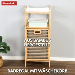 Bambus-Wäschekorb Mit Ablagefächer | Arizona | Einfach Zu Reinigen Und Geruchsresistent 15 Bambus-Wäschekorb Mit Ablagefächer | Arizona | Einfach Zu Reinigen Und Geruchsresistent -Floordirekt 8 24ArizonaBadregalmitWaeschekorb 2.Arizonacoffeetable