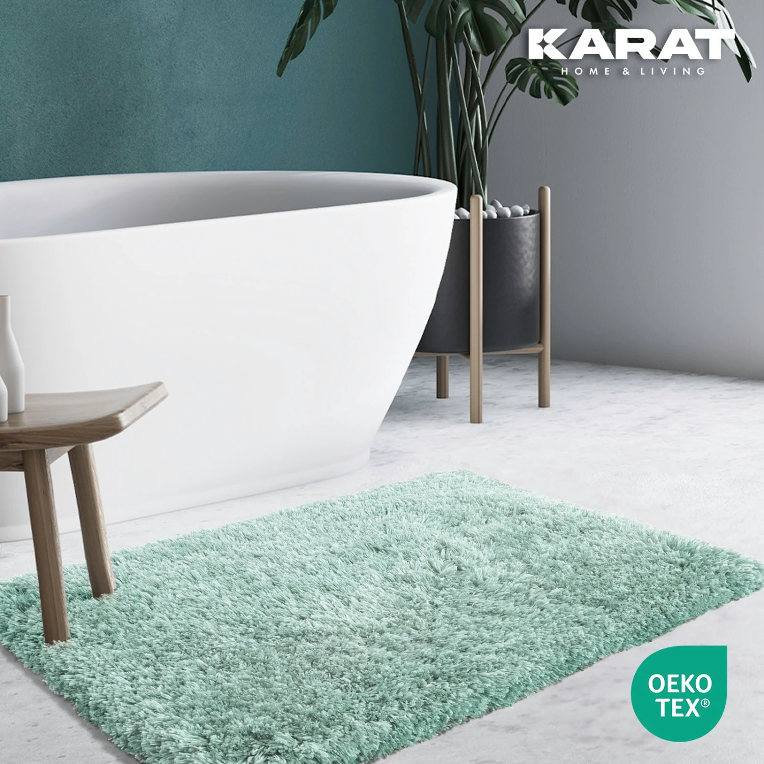 Badematte Amour | Reckteckig | Rutschhemmende Rückseite | In Verschiedenen Farben & Größen 10 Badematte Amour | Reckteckig | Rutschhemmende Rückseite | In Verschiedenen Farben & Größen – Bild 8