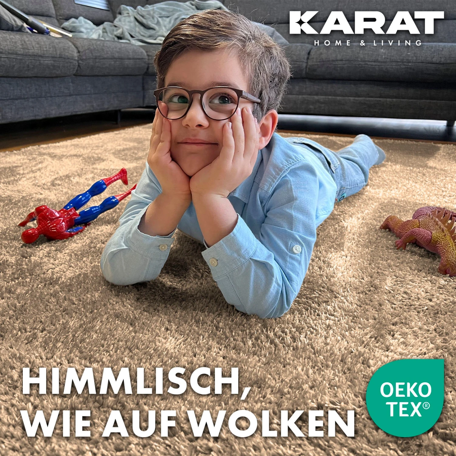 Flokati-Teppich | Elite | Gemütlicher & Flauschiger Wohnteppich | Viele Farben & Größen 14 Flokati-Teppich | Elite | Gemütlicher & Flauschiger Wohnteppich | Viele Farben & Größen – Bild 12