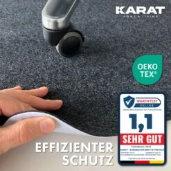 Bodenschutzmatte Viking | Bürostuhlunterlage Aus Polyester | Für Hartböden 30 Bodenschutzmatte Viking | Bürostuhlunterlage Aus Polyester | Für Hartböden -Floordirekt 9NeuBodenschutzmatte 2.medium