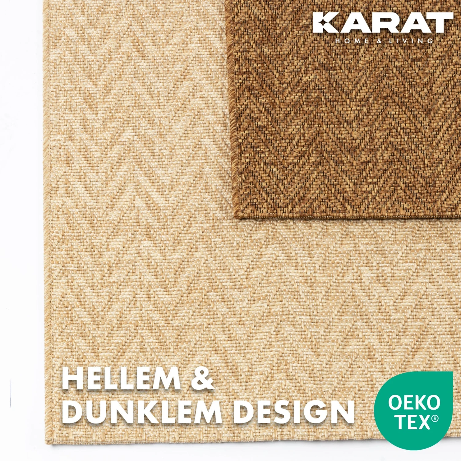 Karat Wohnteppich | Cheron | 2 Farben | Bodenbelag Für Flur & Wohnraum 11 Karat Wohnteppich | Cheron | 2 Farben | Bodenbelag Für Flur & Wohnraum – Bild 9