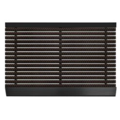 Türmatte | Power Brush | Hochleistungs-Bürsten -Floordirekt Alluminium Brush Matte Braun 2