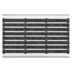 Alu-Türmatte | Elegant Mat | Alu-Profile + Textilfaser-Rips
