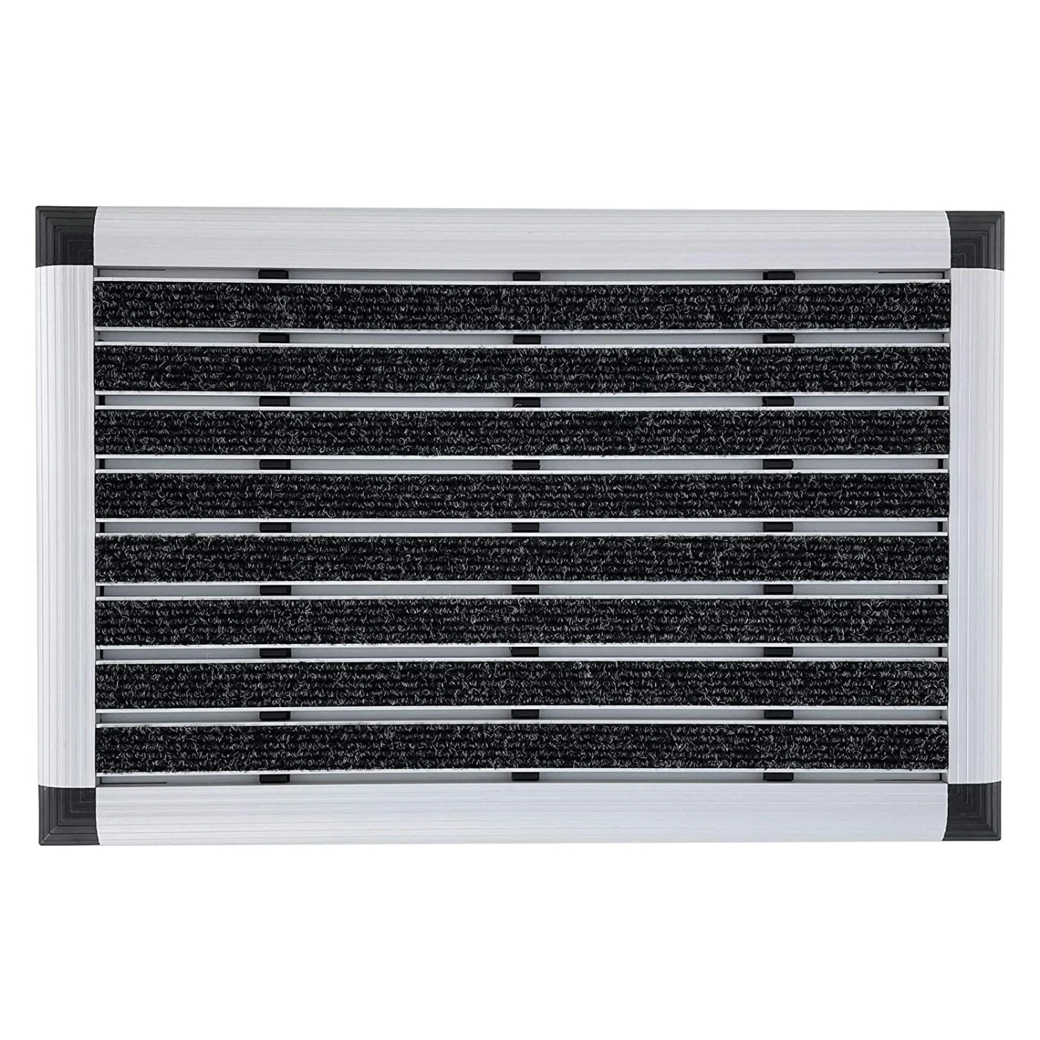 Alu-Türmatte | Elegant Mat Ribbed | Textilfaser-Rips 3 Alu-Türmatte | Elegant Mat Ribbed | Textilfaser-Rips