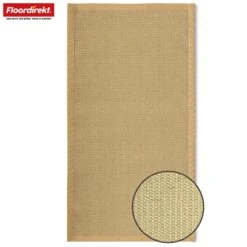 Jute-Teppich | Bombay | Mit Rutschhemmendem Rücken & Baumwollbordüre | In Vielen Größen 11 Jute-Teppich | Bombay | Mit Rutschhemmendem Rücken & Baumwollbordüre | In Vielen Größen -Floordirekt Amazonas Natur Artboard2