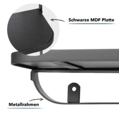 Wandregal Amy | Schwarz | Individuell Einsetzbar 20 Wandregal Amy | Schwarz | Individuell Einsetzbar -Floordirekt Amy wall shelf oneTear 03