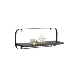 Wandregal Amy | Schwarz | Individuell Einsetzbar 15 Wandregal Amy | Schwarz | Individuell Einsetzbar -Floordirekt Amy wall shelf oneTear 06