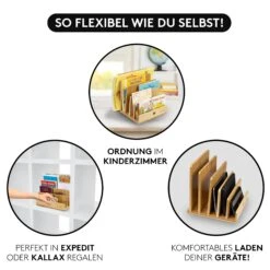 PIETVOSS Brieforganisationshilfe Aus Bambus | Schreibtischablage & Organizer | Mit 5 Fächern 12 PIETVOSS Brieforganisationshilfe Aus Bambus | Schreibtischablage & Organizer | Mit 5 Fächern -Floordirekt Ansicht 6 4