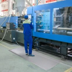 Anti-Ermüdungsmatte | Dyna-Protect Diamond | Ergonomische Arbeitsplatzmatte 16 Anti-Ermüdungsmatte | Dyna-Protect Diamond | Ergonomische Arbeitsplatzmatte -Floordirekt Anti Ermuedungsmatte Dyna ProtectDiamond grau