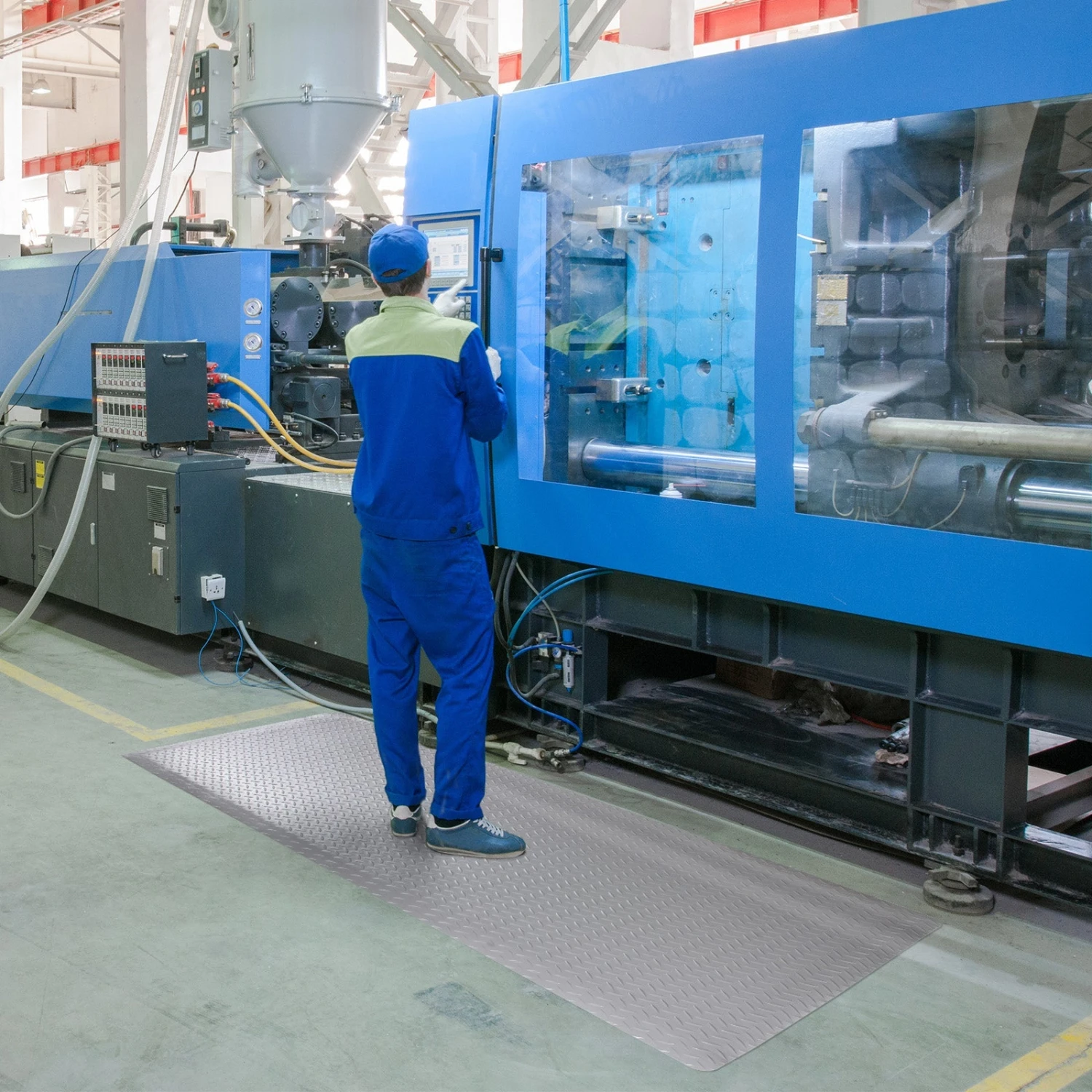 Anti-Ermüdungsmatte | Heavy-Duty Diamond | Ergonomische Arbeitsplatzmatte 10 Anti-Ermüdungsmatte | Heavy-Duty Diamond | Ergonomische Arbeitsplatzmatte – Bild 8