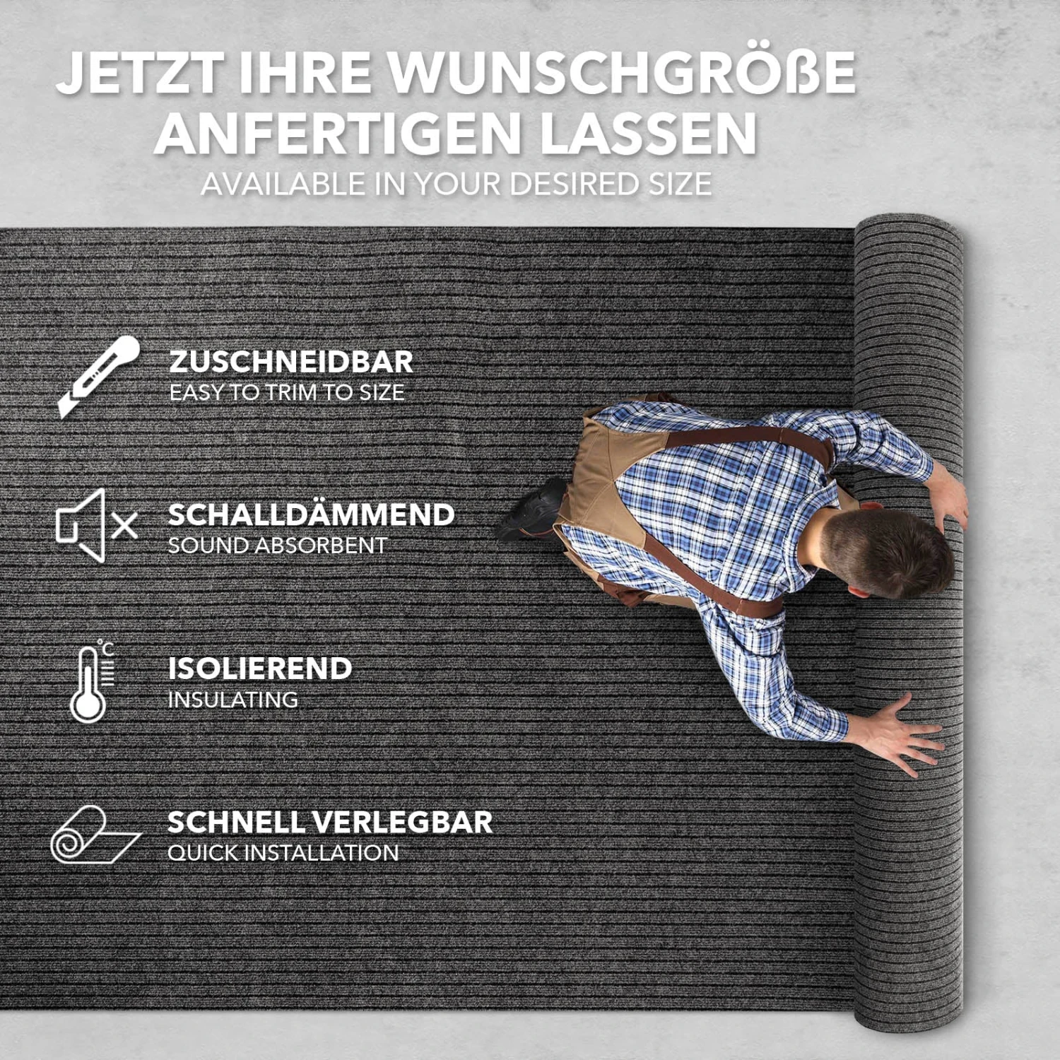 Event- Und Messeteppich Auf Maß | Atlas | Pflegeleichter Gangläufer | Vielseitig Einsetzbarer Bodenbelag 17 Event- Und Messeteppich Auf Maß | Atlas | Pflegeleichter Gangläufer | Vielseitig Einsetzbarer Bodenbelag – Bild 15