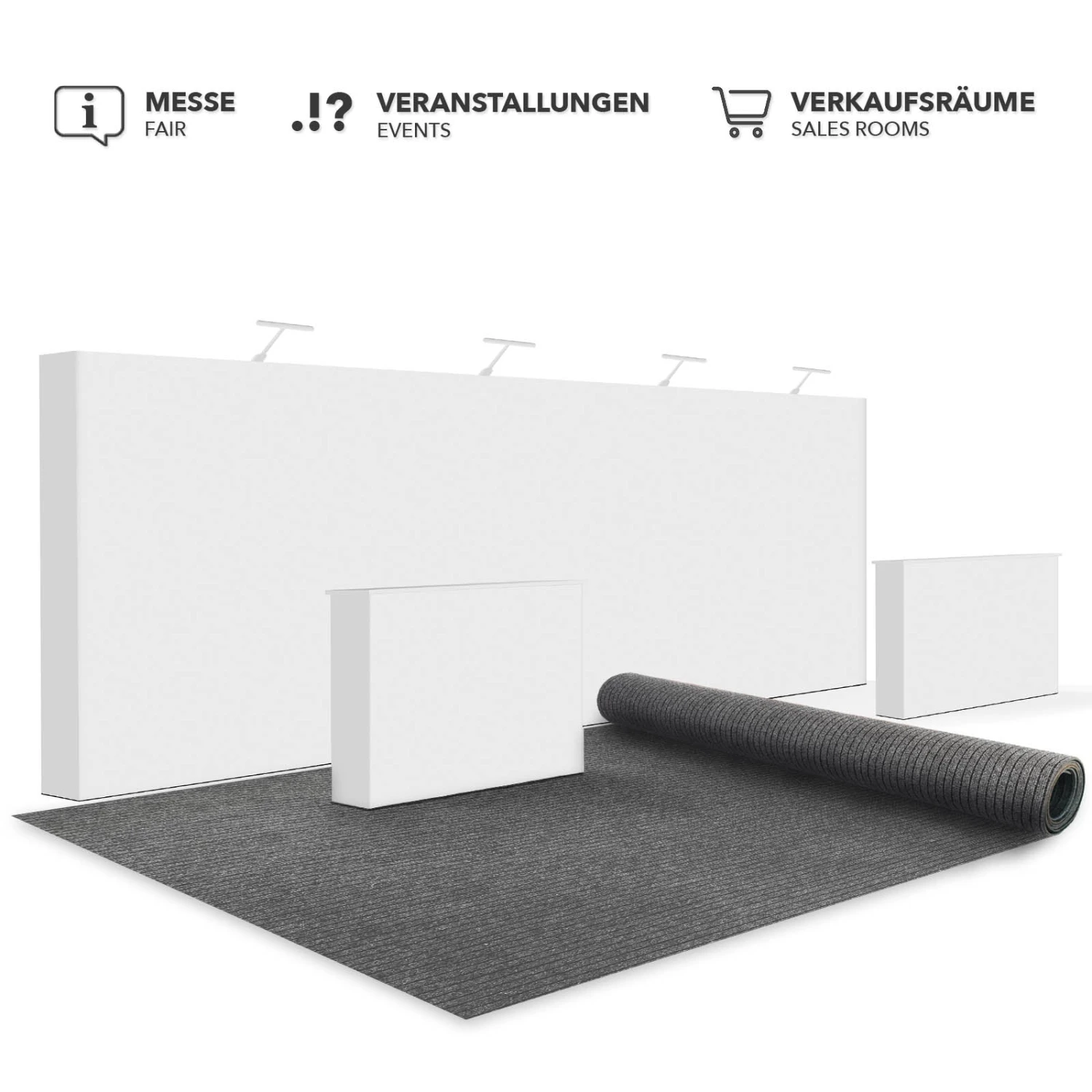 Event- Und Messeteppich Auf Maß | Atlas | Pflegeleichter Gangläufer | Vielseitig Einsetzbarer Bodenbelag 16 Event- Und Messeteppich Auf Maß | Atlas | Pflegeleichter Gangläufer | Vielseitig Einsetzbarer Bodenbelag – Bild 14