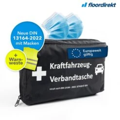 KFZ-Verbandtasche | Erste-Hilfe-Tasche | DIN 13164 | Mit Warnweste