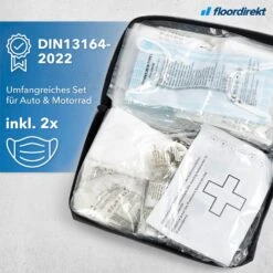 KFZ-Verbandtasche | Erste-Hilfe-Tasche | DIN 13164 9 KFZ-Verbandtasche | Erste-Hilfe-Tasche | DIN 13164 -Floordirekt Auto Verwandtasche klein DIN13164 2022 2