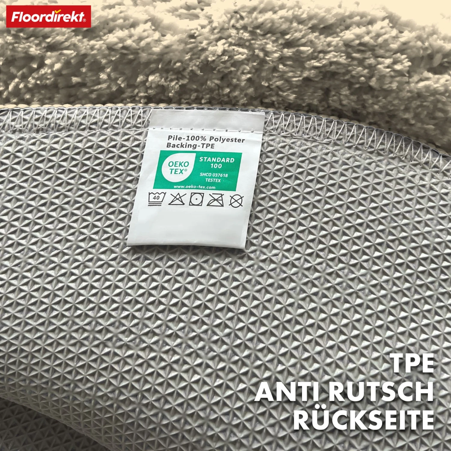 Badematte | Maris | Badteppich In Rund | Weiche Mikrofaser, Rutschfest & Für Fußbodenheizung Geeignet 20 Badematte | Maris | Badteppich In Rund | Weiche Mikrofaser, Rutschfest & Für Fußbodenheizung Geeignet – Bild 18