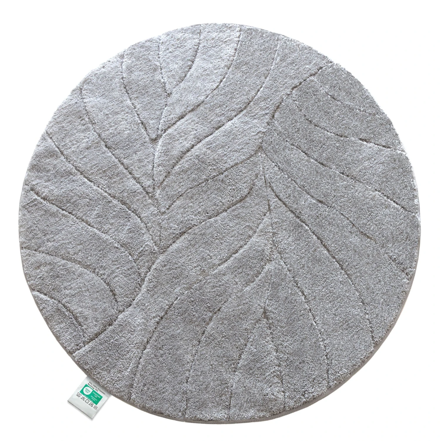 Badematte | Maris | Badteppich In Rund | Weiche Mikrofaser, Rutschfest & Für Fußbodenheizung Geeignet 10 Badematte | Maris | Badteppich In Rund | Weiche Mikrofaser, Rutschfest & Für Fußbodenheizung Geeignet – Bild 8